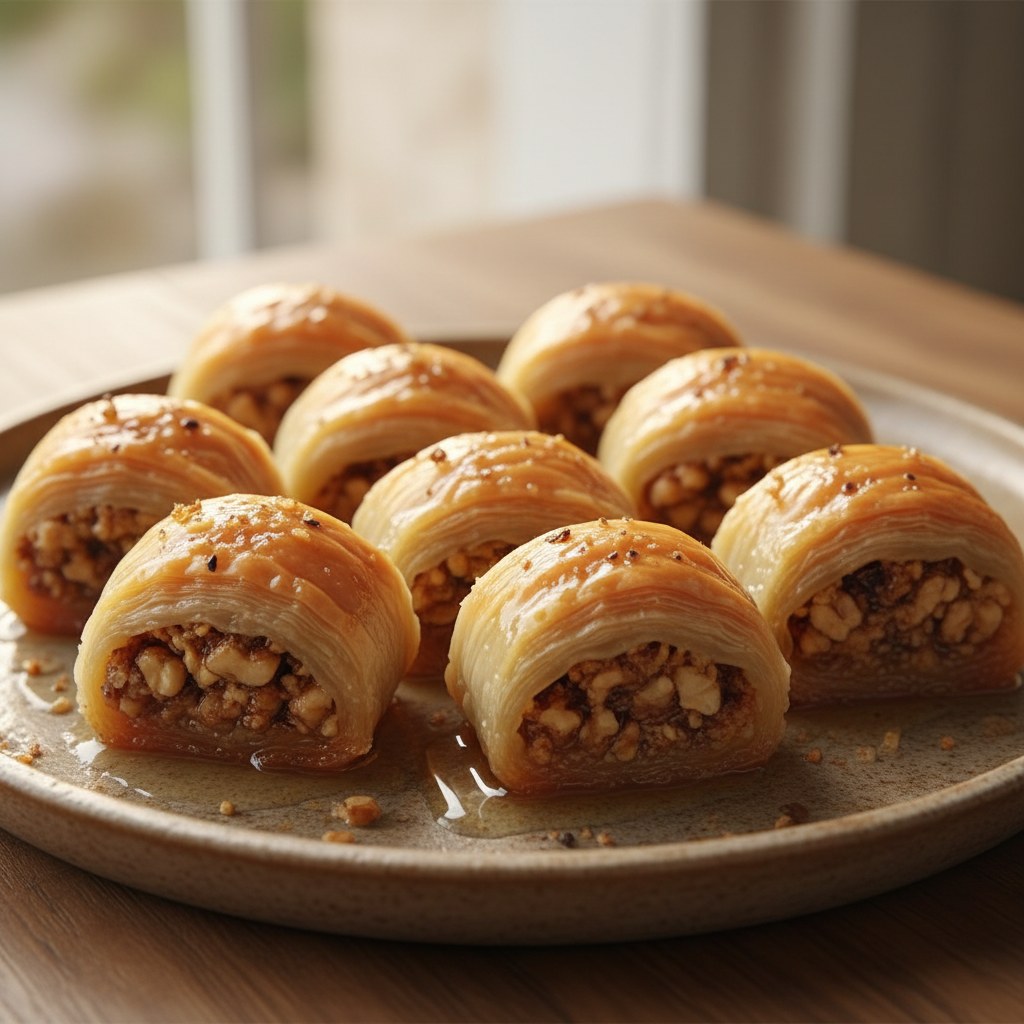 Cevizli sarma baklava